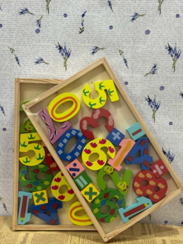 wooden counting